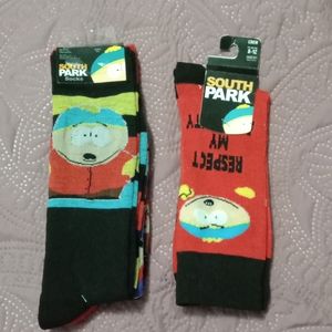 New Mens Comedy Central South Park Socks